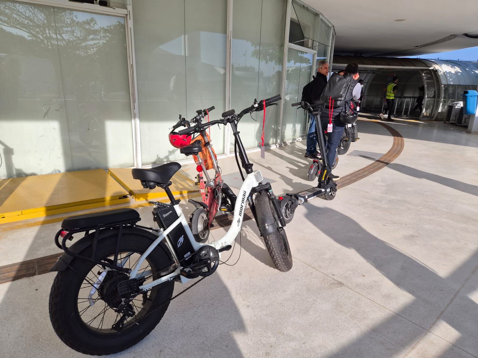 novas regras para embarque de bicicletas e patinetes em Charitas